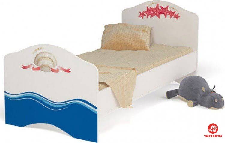 Кровать классика Ocean для девочки