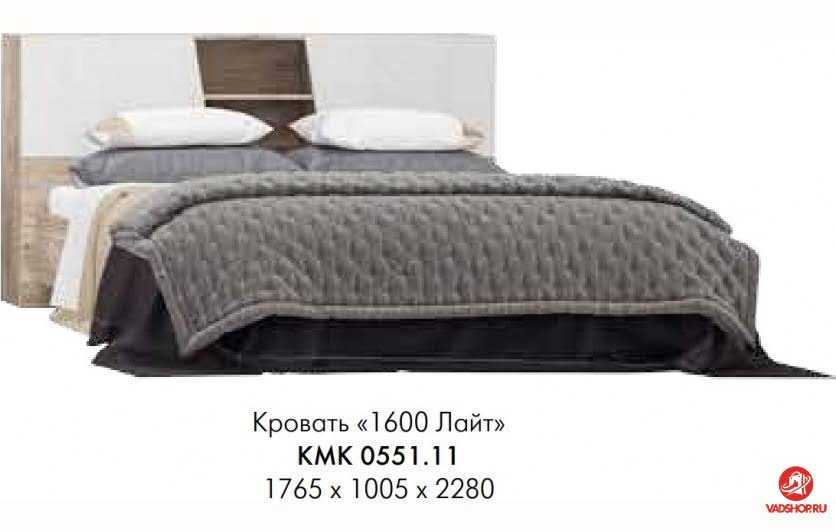 Кровать Лайт КМК 0551.11 160