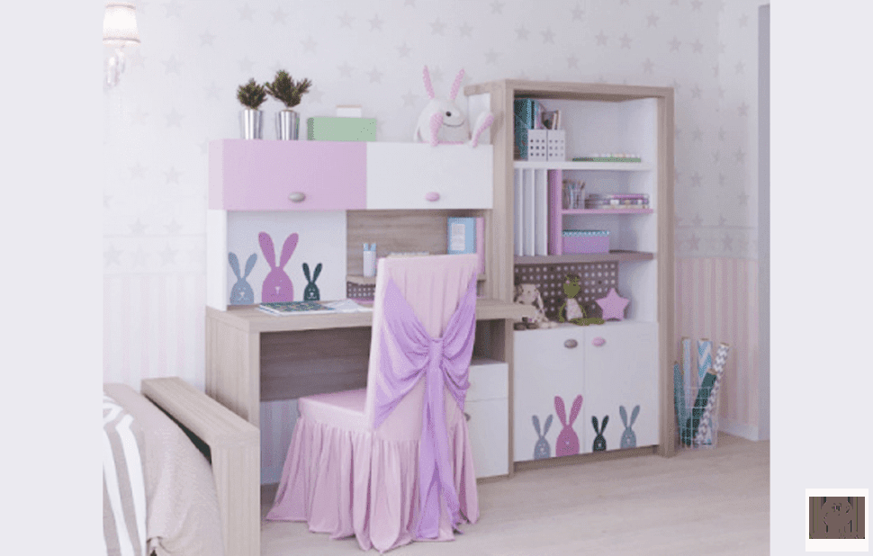 Детская комната MIX Bunny pink №2